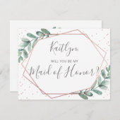 Bent u mijn vriend van Eucalyptus Geometric? (Voorkant / Achterkant)