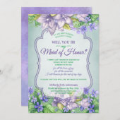 Bent u mijn zegsman van Lila geweld? Kaart (Voorkant / Achterkant)