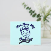 Bent u My Daddy Child Support Advocate? Briefkaart (Staand voorkant)