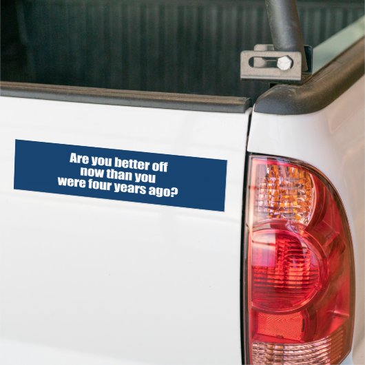 BENT U NU BETER UIT -.png Bumpersticker (Op Truck)