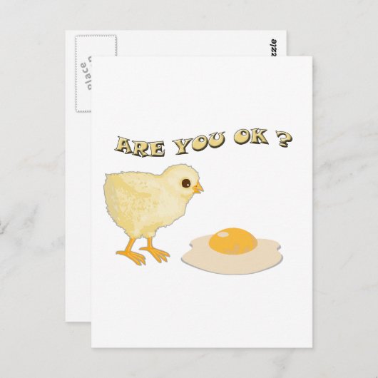 Bent u o.k? briefkaart (Voorkant / Achterkant)