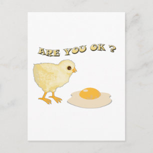 Bent u o.k? briefkaart