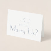 Bent u onze ambtenaar? | Weddenschap tussen ons Folie Kaarten (Voorkant)