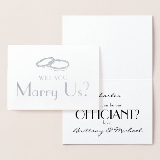 Bent u onze ambtenaar? | Weddenschap tussen ons Folie Kaarten (Display)