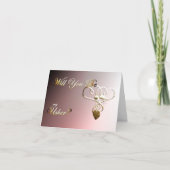 Bent u onze creditcardaanvraag? bedankkaart (Voorkant)