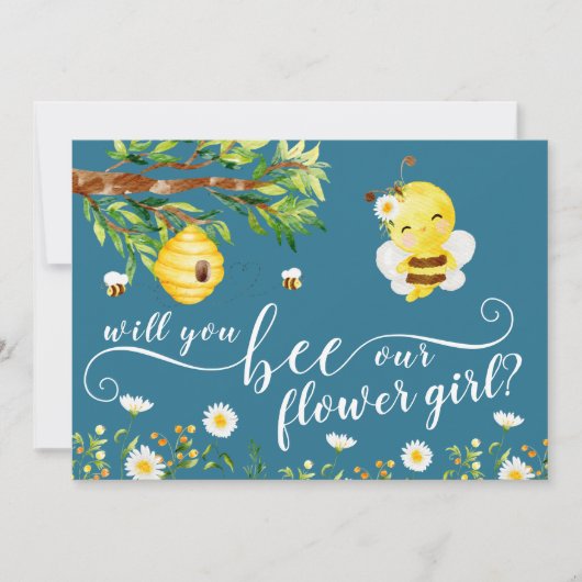 Bent u onze Kaart over het Bloemenmeisje-voorstel? (Voorkant)