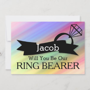 Bent u onze uitnodiging voor de Ring Bearer?