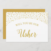 Bent u onze Usher Weddenschap-kaartje? Kaart (Voorkant / Achterkant)