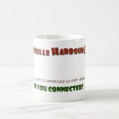 Bent u verbonden koffie-Mok? Koffiemok (Center)