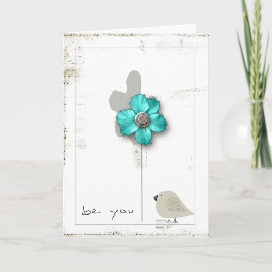 bent u wenskaart kaart (Voorkant)