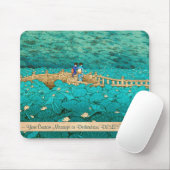 Benten Pond bij het sjiitische Kawase Hasui-japans Muismat (Met muis)