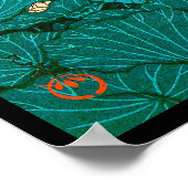 Benten Pond bij het sjiitische Kawase Hasui-japans Poster (Hoek)