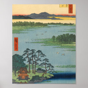 Benten Shrine, Inokashira Pond  Ukiyo-e Poster