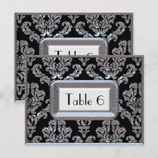 Benterguise Number Kaart (Voorkant / Achterkant)