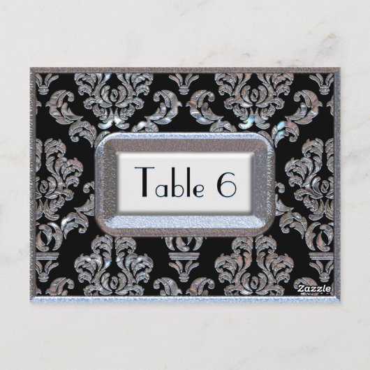 Benterguise Number Kaart (Achterkant)