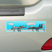 BenTheA10 Grandma Taxing Bumpersticker (Op auto)