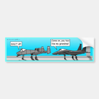 BenTheA10 Grandma Taxing Bumpersticker