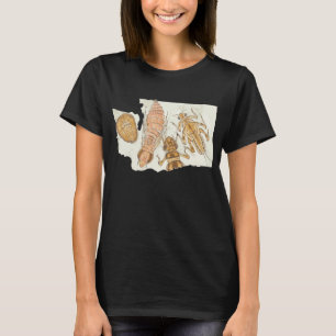 Benthische insecten uit Washington T-shirt