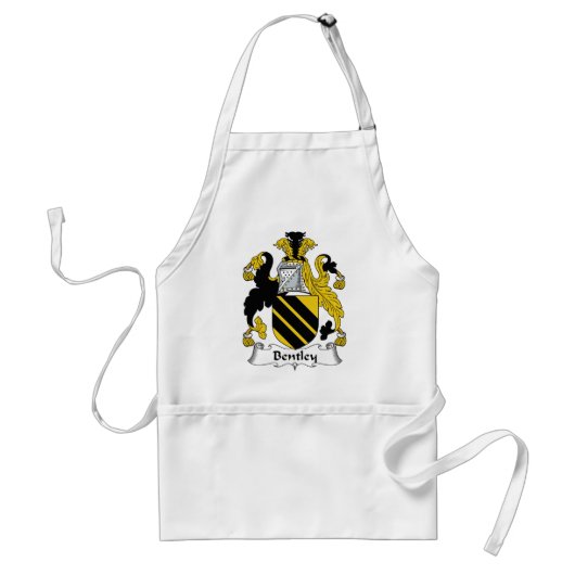 Bentley Family Crest Standaard Schort (Voorkant)