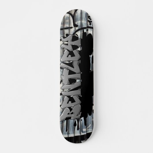 Bentley Graffiti aangepast skateboard (Voorkant)