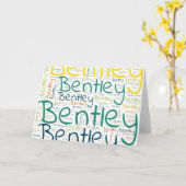 Bentley Kaart (Gele Bloem)