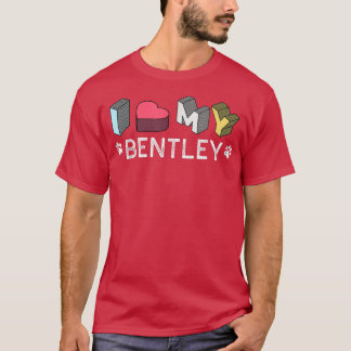 Bentley Personalized Dog Name Bentley Pet Lover T-shirt