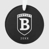 Bentley University Ornament (voorkant)