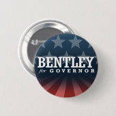 BENTLEY VOOR GOVERNOR 2014 RONDE BUTTON 5,7 CM (Voorkant /achterkant)