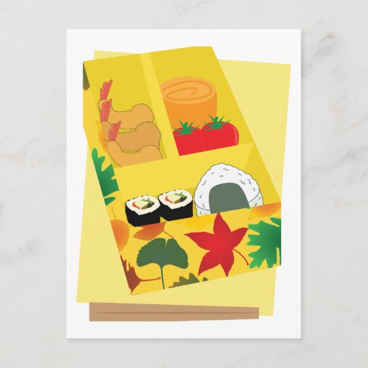 Bento Box Briefkaart (Voorkant)
