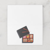 Bento Box Plaatskaartje (Buitenkant ongevouwen)