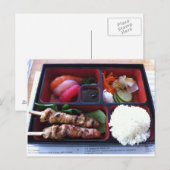 Bento Box Sushi Japans rijstvoedsel Briefkaart (Voorkant / Achterkant)