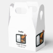 Bento-cartoon illustratie bedankdoosjes (Geopend)