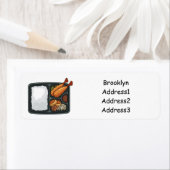 Bento-cartoon illustratie etiket (Insitu)