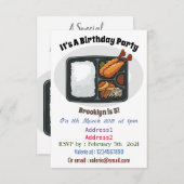 Bento-cartoon illustratie kaart (Voorkant / Achterkant)