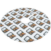 Bento-cartoon illustratie kerstboom rok (Gekanteld)