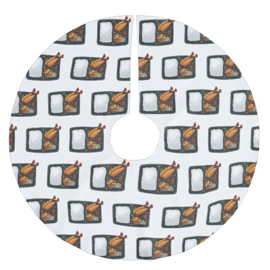 Bento-cartoon illustratie kerstboom rok (Voorkant)