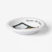 Bento-cartoon illustratie papieren kommen (Gebogen)