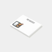 Bento-cartoon illustratie post-it® notes (Schuin)