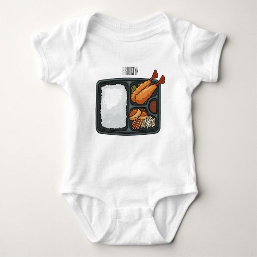 Bento-cartoon illustratie romper (Voorkant)