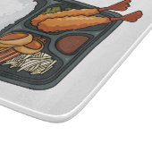 Bento-cartoon illustratie snijplank (Hoek)