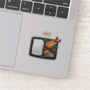 Bento-cartoon illustratie sticker