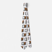 Bento-cartoon illustratie stropdas (Voorkant)