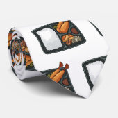 Bento-cartoon illustratie stropdas (Opgerold)