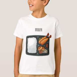 Bento-cartoon illustratie t-shirt