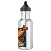 Bento-cartoon illustratie waterfles (Rechts)