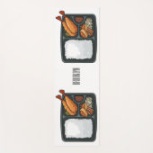 Bento-cartoon illustratie yogamat (Voorkant)