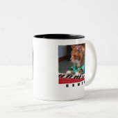 Bento CUP BEIDE ZIJDEN ART! Tweekleurige Koffiemok (Voorkant rechts)