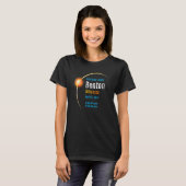 Benton Arkansas Ar Total Solar Eclipse 2024 1 T-shirt (Voorkant volledig)
