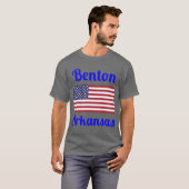 Benton Arkansas Stijlvolle Prints 1 T-shirt (Voorkant volledig)