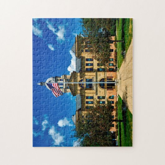 Benton County Courthouse Iowa. Legpuzzel (Verticaal)